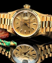 Lade das Bild in den Galerie-Viewer, Rolex Lady-Datejust 79178 26mm Gelbgold | Fullset | Revision 2025