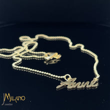Lade das Bild in den Galerie-Viewer, Individuelle 585er Gold Namenskette - Elegante Schriftart
