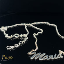 Lade das Bild in den Galerie-Viewer, Individuelle 585er Gold Namenskette - Elegante Schriftart