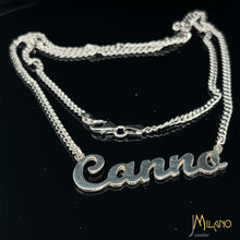 Lade das Bild in den Galerie-Viewer, Individuelle 585er Gold Namenskette - Elegante Schriftart