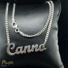 Lade das Bild in den Galerie-Viewer, Individuelle 585er Gold Namenskette - Elegante Schriftart