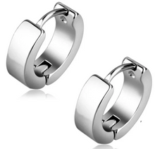 Lade das Bild in den Galerie-Viewer, Unisex Creolen in Edelstahl