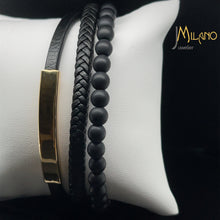 Lade das Bild in den Galerie-Viewer, Kugel-Lederband mit Gravur-Platte (Edelstahl) in verschiedenen Farben inkl. kostenlose Gravur