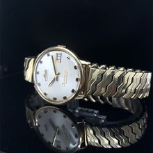 Lade das Bild in den Galerie-Viewer, Mido Chronometer 36mm – 750 Gold Gehäuse & 585 Gold Armband – Vintage Automatic