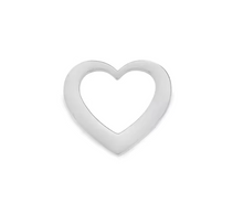 Lade das Bild in den Galerie-Viewer, Edelstahl Herzanhänger mit Gravur – Zeitlose Eleganz zum Verschenken