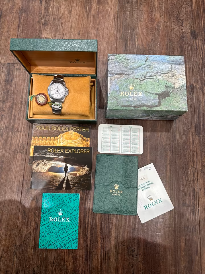 Rolex Explorer 2 Fullset - 1997 Ref:16570