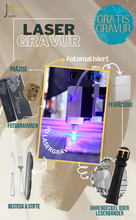 Lade das Bild in den Galerie-Viewer, Schlüsselanhänger aus Holz | inkl. Lasergravur / Fotogravur