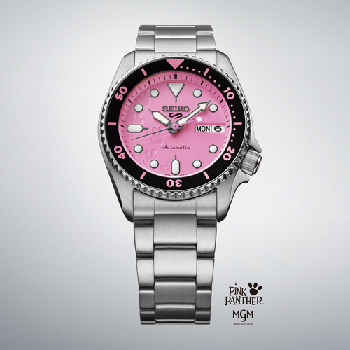 Seiko 5 Sports x Pink Panther - SRPM07