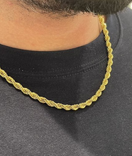 Lade das Bild in den Galerie-Viewer, Herrenkette | Halskette Seil form in Edelstahl
