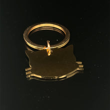 Lade das Bild in den Galerie-Viewer, Katzen-Schlüsselanhänger aus Edelstahl mit Gravur – Eleganter Charm