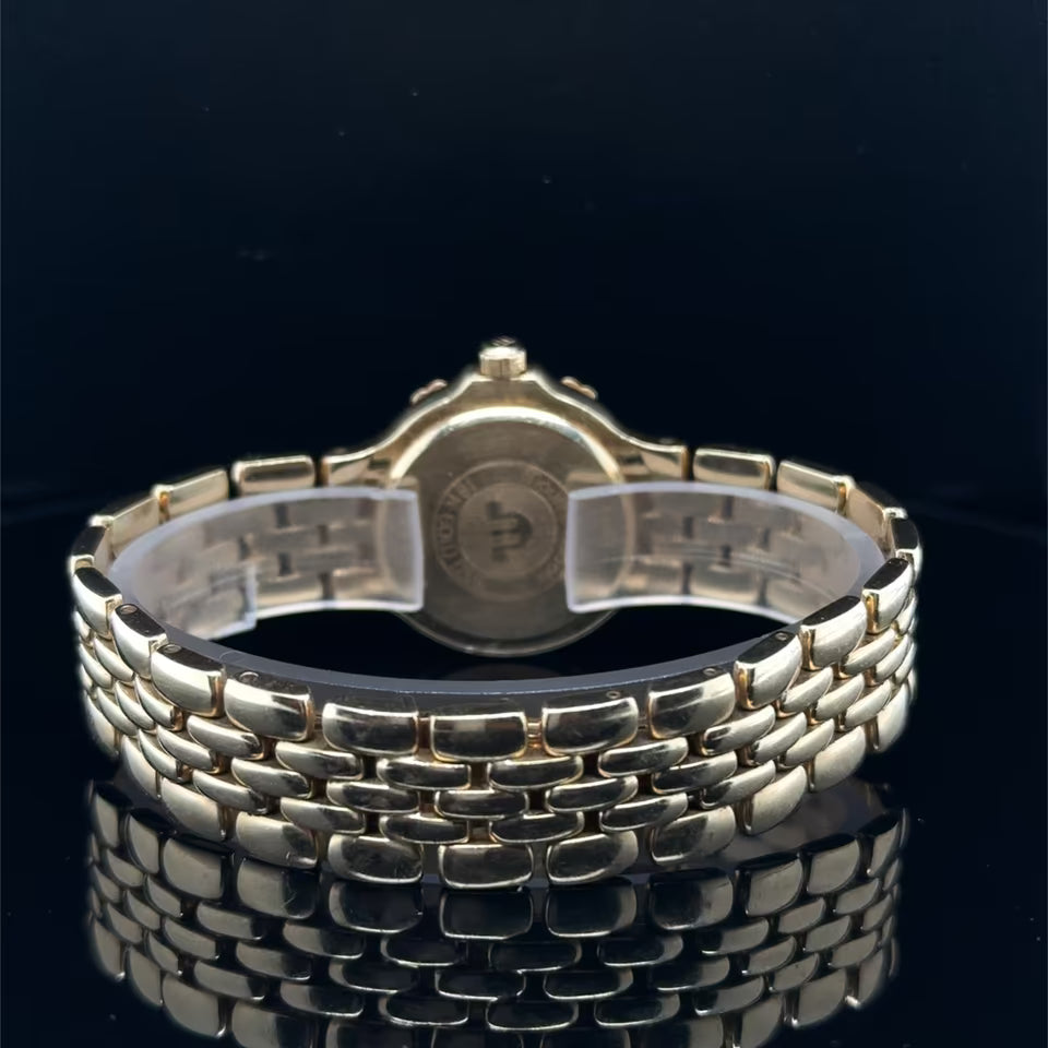 Maurice Lacroix Calypso Damenuhr Gold 18K Brillanten | Quarz | Elegante Damenuhr