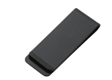 Lade das Bild in den Galerie-Viewer, Edelstahl Geldklammer Schwarz + (kostenlose) Gravur