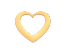 Lade das Bild in den Galerie-Viewer, Edelstahl Herzanhänger mit Gravur – Zeitlose Eleganz zum Verschenken