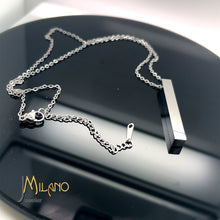 Lade das Bild in den Galerie-Viewer, Baren Anhänger | Personalisierte 3D Säulen Edelstahl-Anhänger mit Kette + kostenlose Gravur