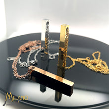 Lade das Bild in den Galerie-Viewer, Baren Anhänger | Personalisierte 3D Säulen Edelstahl-Anhänger mit Kette + kostenlose Gravur