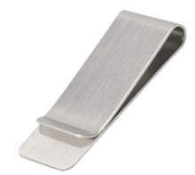 Lade das Bild in den Galerie-Viewer, Edelstahl Geldklammer vergoldet / stahl-matt / schwarz-matt + (kostenlose) Gravur