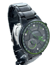 Lade das Bild in den Galerie-Viewer, Citizen Herren-Armbanduhr Eco-Drive Satellite Wave CC3075-80E