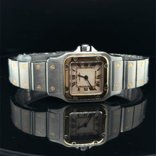 Lade das Bild in den Galerie-Viewer, CARTIER Santos -Edelstahl / Gold * 24mm * Quartz
