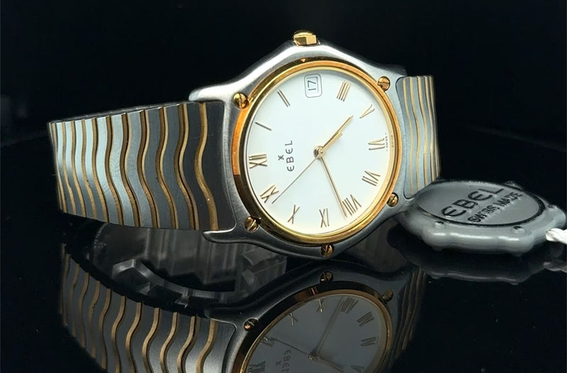 Ebel Classic Wave *35mm * Weißes Zifferblatt