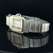 Lade das Bild in den Galerie-Viewer, CARTIER Santos -Edelstahl / Gold * 24mm * Quartz

