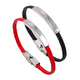 Handgemachte Platten-Armbänder  | Personalisierte 3D Edelstahl-Armband  + kostenlose Gravur