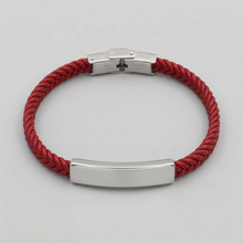 Lade das Bild in den Galerie-Viewer, Handgemachte Platten-Armbänder  | Personalisierte 3D Edelstahl-Armband  + kostenlose Gravur
