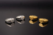 Lade das Bild in den Galerie-Viewer, Damenring aus Edelstahl in Herzform – individuell gravierbar
