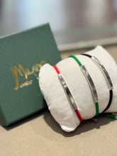 Lade das Bild in den Galerie-Viewer, NEU| Geflochtene Platten-Armbänder  | Personalisierte Edelstahl-Armband  + kostenlose Gravur
