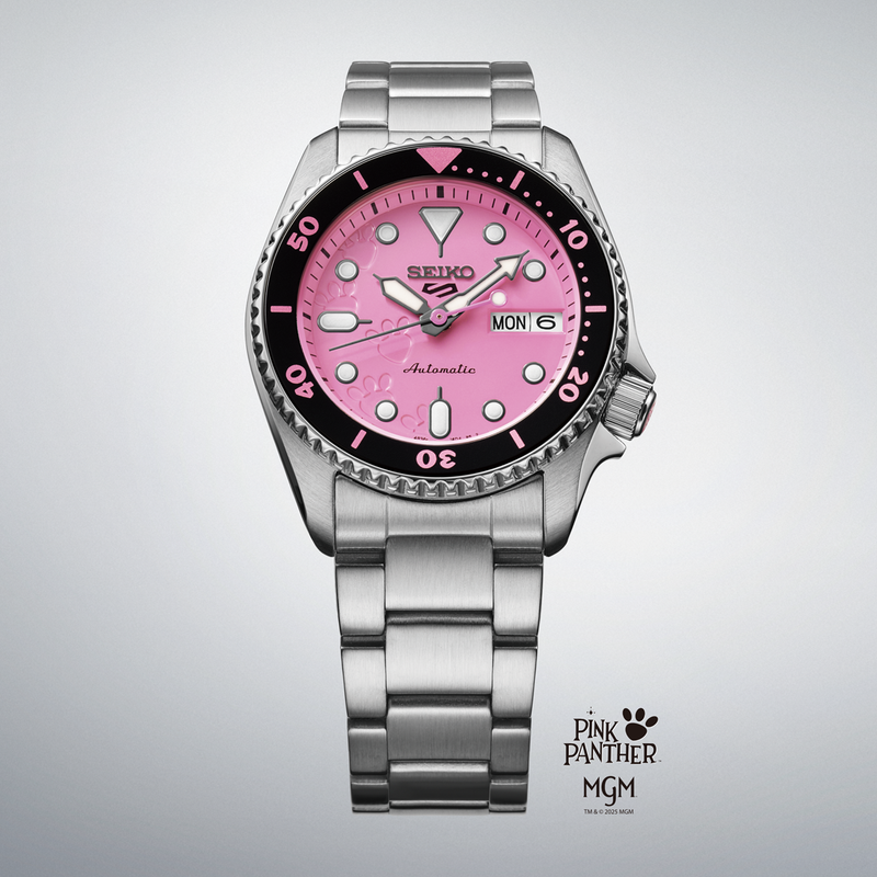 Seiko 5 Sports x Pink Panther - SRPM07
