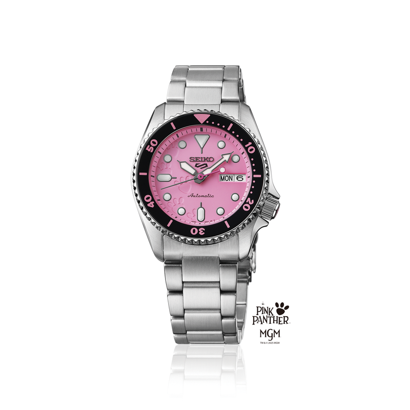 Seiko 5 Sports x Pink Panther - SRPM07