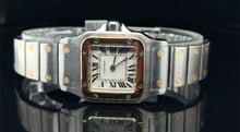 Lade das Bild in den Galerie-Viewer, CARTIER Santos -Edelstahl / Gold * 24mm * Quartz
