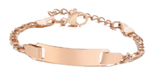 Lade das Bild in den Galerie-Viewer, Baby Armbänder | Personalisierte 3D Edelstahl-Armband  + kostenlose Gravur
