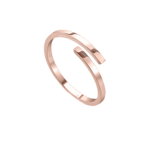 Lade das Bild in den Galerie-Viewer, Edelstahl Damenring verstellbar | Personalisierte 3D Edelstahl-Ring  + kostenlose Gravur
