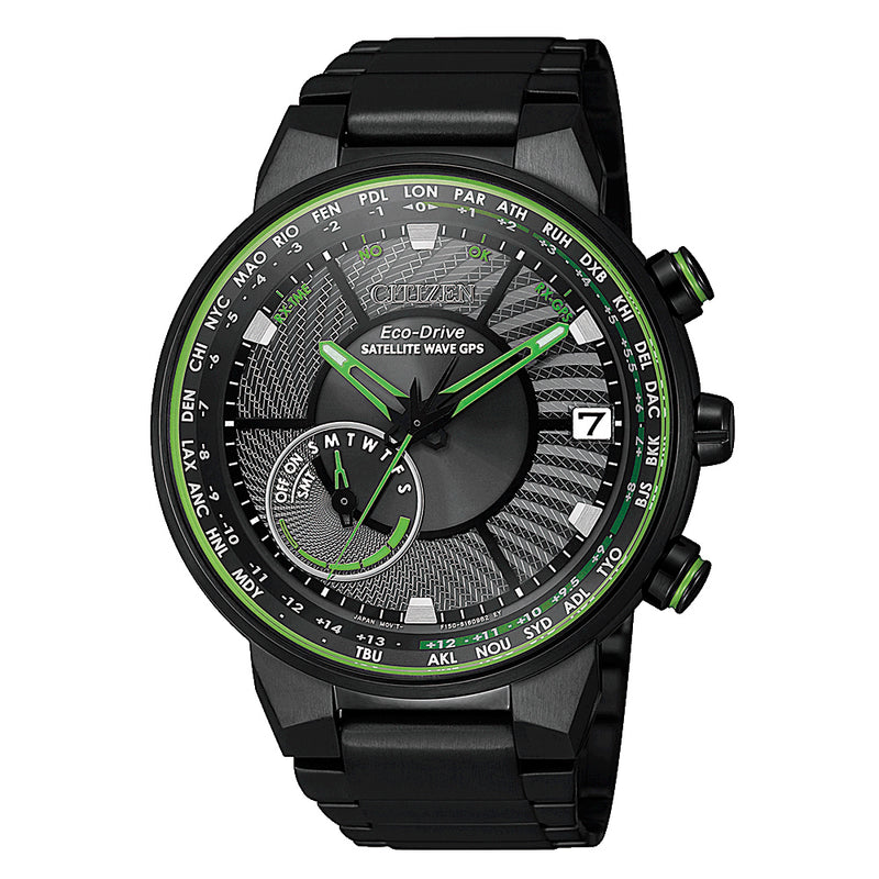Citizen Herren-Armbanduhr Eco-Drive Satellite Wave CC3075-80E