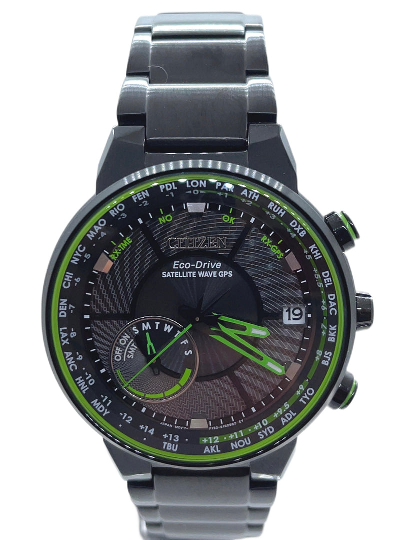Citizen Herren-Armbanduhr Eco-Drive Satellite Wave CC3075-80E